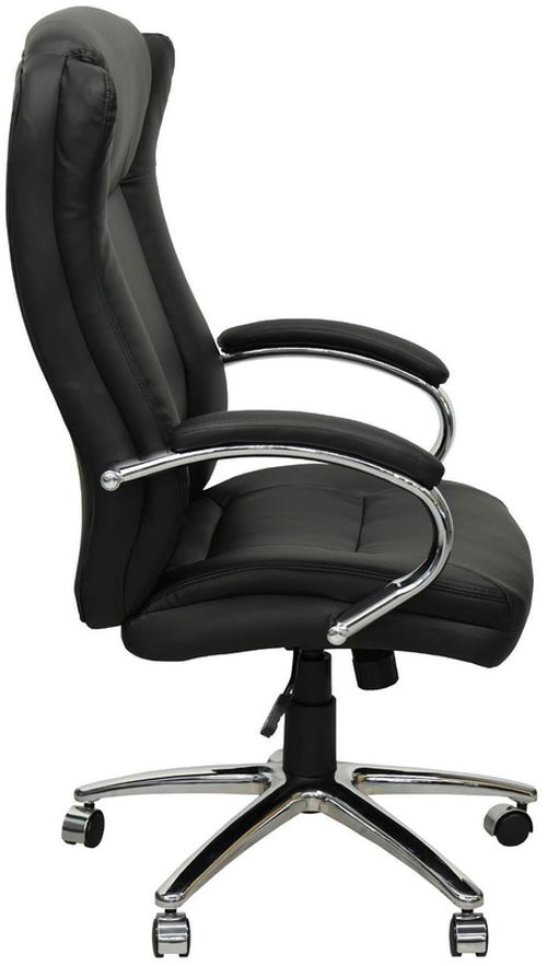 cumpără Fotoliu de birou Deco Norte Eco Piele Black în Chișinău 