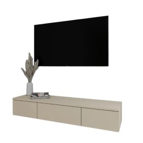 купить Тумба напольная для TV Smartex (16582) Т10 140 TV-Навесная Ivory в Кишинёве 