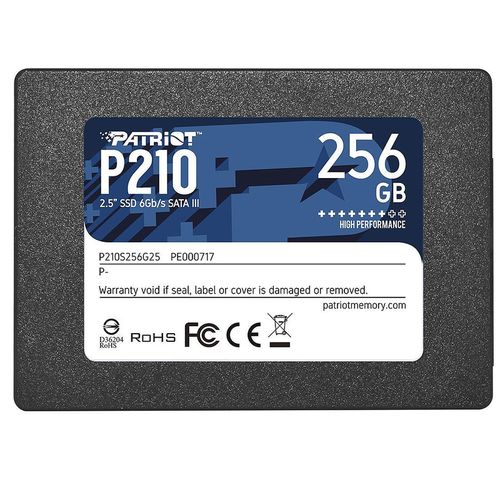 cumpără 256GB SSD 2.5" Patriot P210 P210S256G25, 7mm, Read 500MB/s, Write 400MB/s, SATA III 6.0 Gbps, 32MB cache (solid state drive intern SSD/внутрений высокоскоростной накопитель SSD) în Chișinău 
