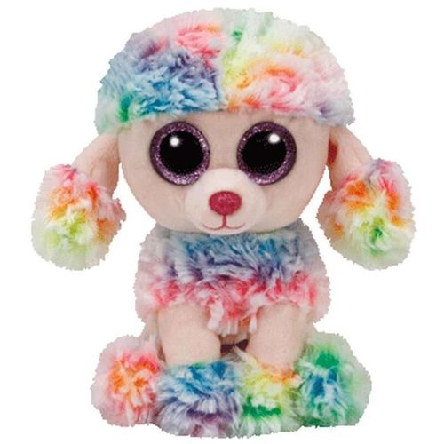 купить Мягкая игрушка TY TY37223 POOFIE multicolor poodle 15 cm в Кишинёве 