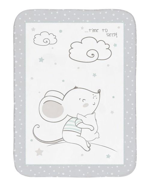 купить Комплект подушек и одеял Kikka Boo 31103020129 Plapuma super moale Joyful Mice, 80x110 cm в Кишинёве 