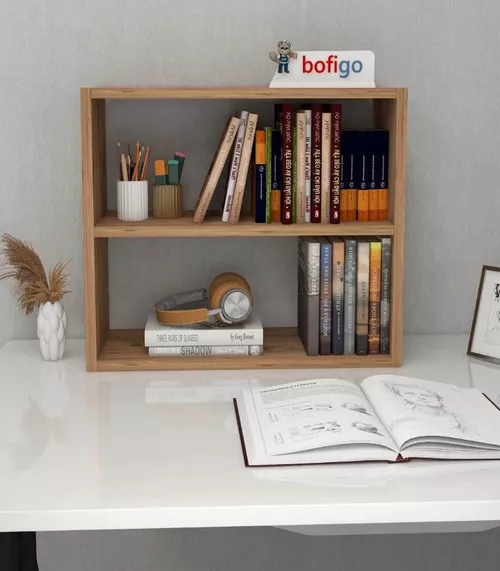 cumpără Etajeră Nex Home Biblioteca multifunctionala, 55x20x52 cm, Stejar (13-06-02) în Chișinău 