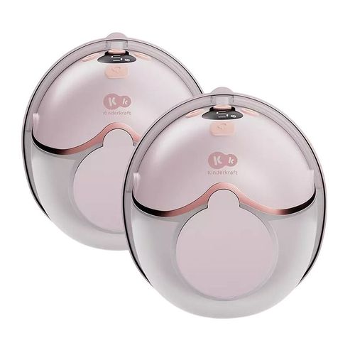 cumpără Pompă pentru sân KinderKraft KEMAFLDOPNK0000 Hands Free MamaFlow Double Pink în Chișinău 