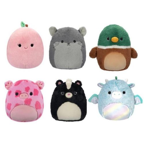 купить Мягкая игрушка Squishmallows SQJW1218FC Fuzz-A-Mallows Plush 30сm, Ast W18c в Кишинёве 