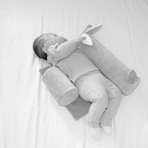 купить Гнездо для новорожденных BabyJem 679 Pernuta pozitionator anti-rasucire pentru bebelusi Verde, 34x36 cm в Кишинёве 