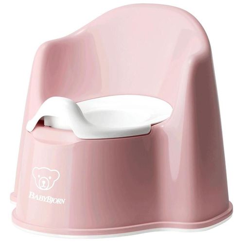 купить Детский горшок BabyBjorn 055264A Olita cu protectie spate Potty Chair Powder Pink в Кишинёве 