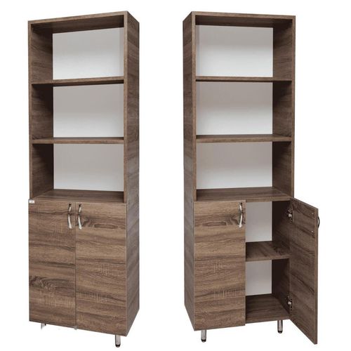 купить Офисный шкаф Mashtab 10910 Dulap 2 usi (600x340x1900) Trufeli в Кишинёве 