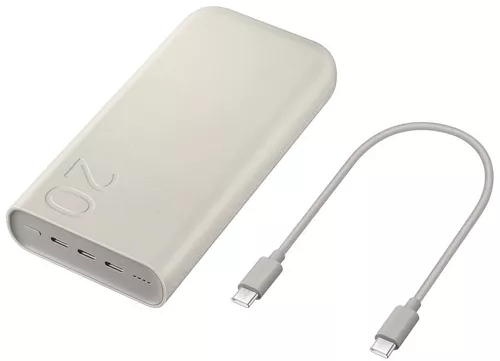 cumpără Acumulator extern USB (Powerbank) Samsung EB-P4520 20,000 mAh Battery Pack (45W Super Fast Charging 2.0) Beige în Chișinău 