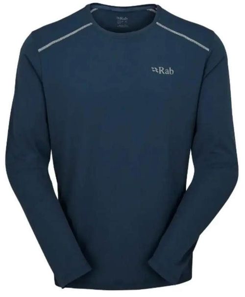 cumpără Îmbrăcăminte sport Rab Tricou barbati Force LS Tee Tempest Blue M (QBL-07-TMB-MED) în Chișinău 