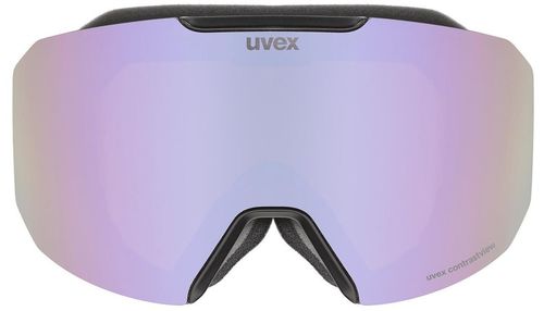 cumpără Ochelari de protecție Uvex Evidnt Attract S Blk Dl/Fm Lav-Gree (S5506722330) în Chișinău 