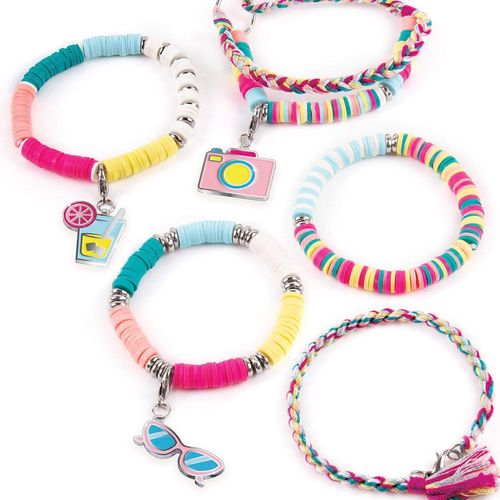 купить Набор для творчества Make it Real 1317M Summer Vibes Heishi Bead Bracelets в Кишинёве 