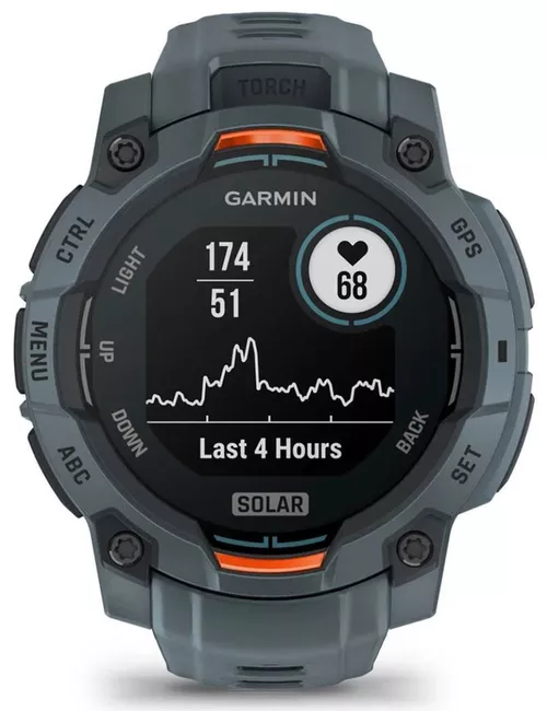 cumpără Ceas inteligent Garmin Instinct 3, 45 mm, Solar, Twilight with Twilight Band (010-02934-01) în Chișinău 