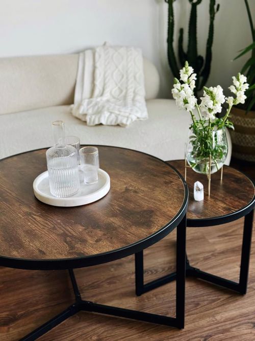 купить Журнальный столик Jumi CM-316348 Set, Maro в Кишинёве 