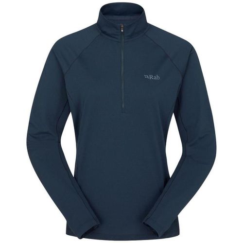 cumpără Îmbrăcăminte sport Rab Tricou dame Sonic LS Zip Tempest Blue 14 (QBL-04-TMB-14) în Chișinău 