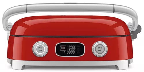 купить Гриль-барбекю электрический SMEG MGF01RDEU в Кишинёве 