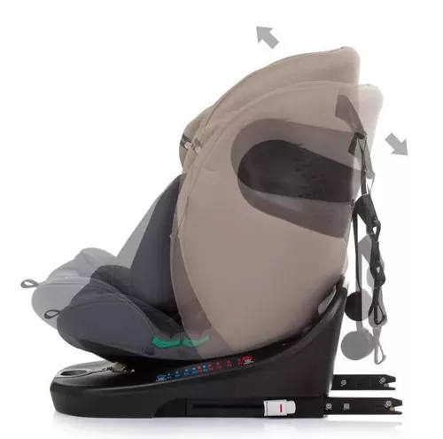 cumpără Scaun auto Chipolino Stkmot02403m I-Size 40-150 Cm Isofix 360 Motion Macadamia în Chișinău 