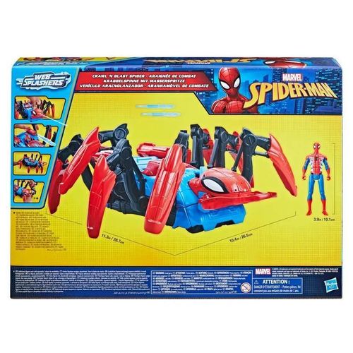 купить Игрушка Hasbro F7845 Фигурка SPD Playset Crawl N Blast Spider в Кишинёве 