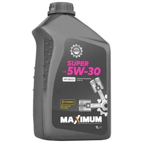 купить Масло Maximum Lubricants 5W30 SN/CF 1l SUPER в Кишинёве 