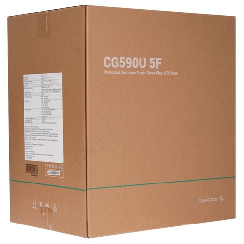 купить Корпус для ПК Deepcool CG590U 5F Black в Кишинёве 
