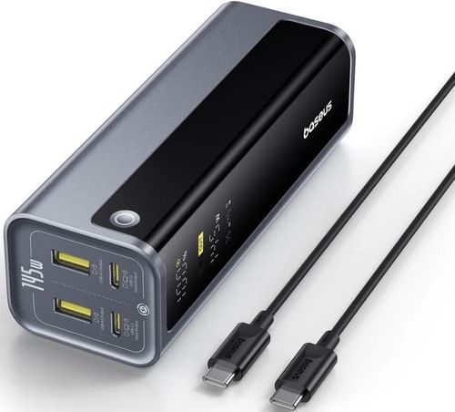 купить Аккумулятор внешний USB (Powerbank) Baseus P10082109813-00, EnerGeek GP12, Space Grey в Кишинёве 