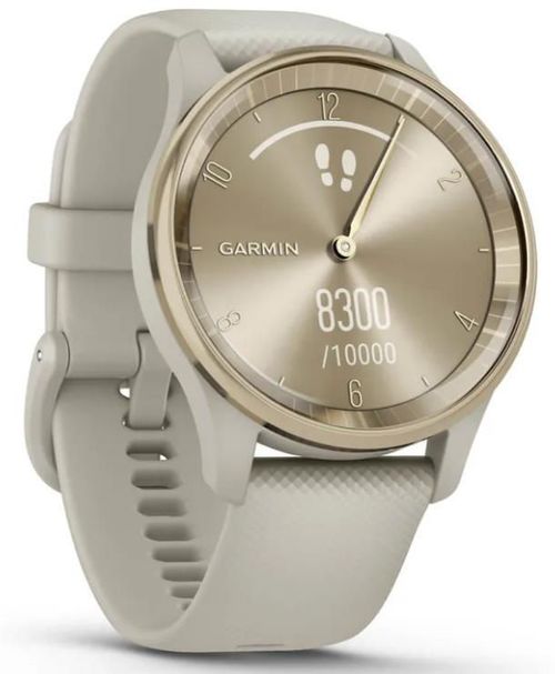 cumpără Ceas inteligent Garmin Vivomove Trend, Cream Gold (010-02665-02) în Chișinău 