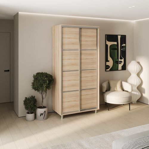 cumpără Dulap my-STYLE C10H1T04BM03-U11, 100x210, дуб сонома în Chișinău 