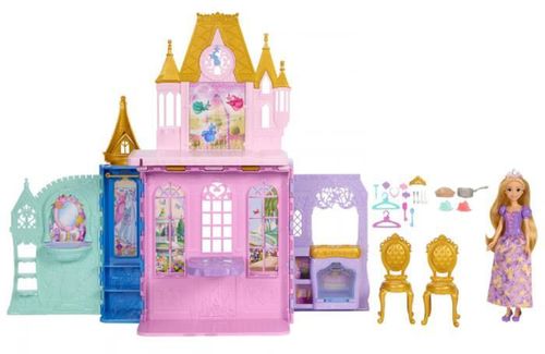 купить Домик для кукол Mattel JLK27 Складной замок Принцессы Диснея в Кишинёве 