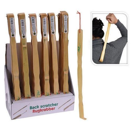 купить Спортивное оборудование Promstore 46892 Массажер для спины бамбук, ручка 45cm в Кишинёве 