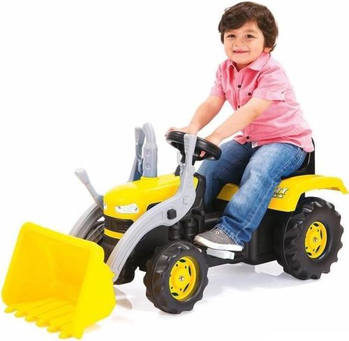 cumpără Vehicul pentru copii Dolu 8051 Tractor excavator cu pedale în Chișinău 