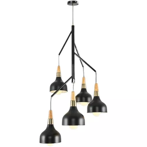 купить Освещение для помещений Ozcan Люстра 5021-5A (черная) в Кишинёве 