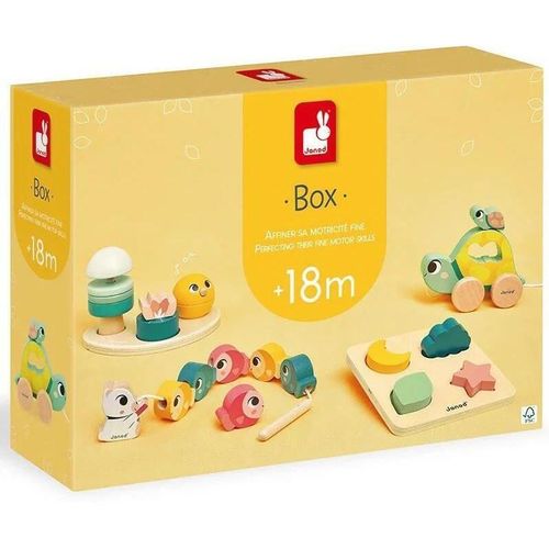 купить Сортер Janod J04064 Set educativ, 18 luni в Кишинёве 