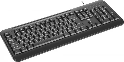 купить Клавиатура 2E 2E-KM1040UB KM1040 USB Black (Eng/Rus/Ukr) в Кишинёве 