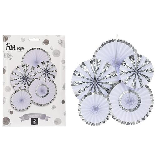 купить Новогодний декор Promstore 33884 Set decoratiuni suspendabile 5buc Argint в Кишинёве 