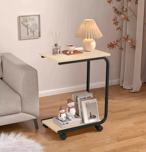 купить Стол Deco Masuta laterala Alabama (50x30x60H) Oak/Black в Кишинёве 