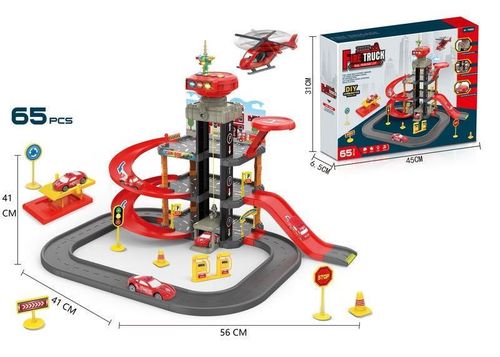 купить Машина Richi (08462) parcare in set cu masinute в Кишинёве 