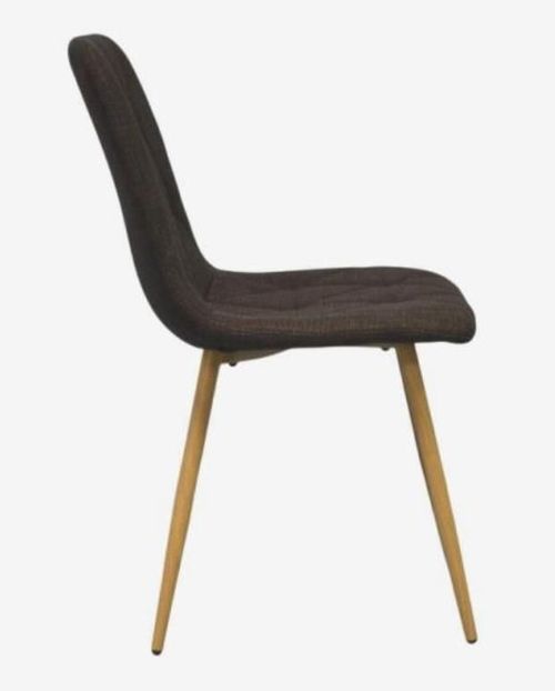 купить Комплект стол и стулья Evelin di Costacurta стол DT-431-1R Wo + 4 стула YTC-080Wo Dark brown в Кишинёве 