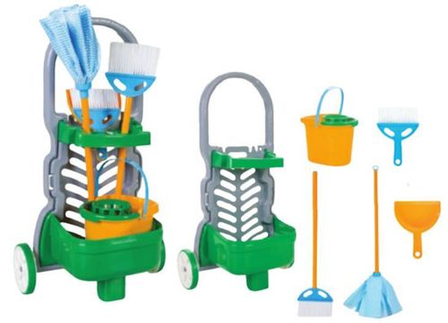 cumpără Complex de joacă pentru copii Pilsan 07620 Set Cărucior de curățenie în Chișinău 