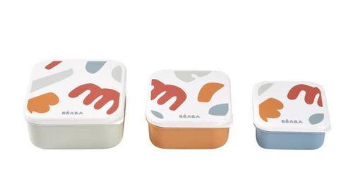 cumpără Container alimentare Beaba B913589 Set 3 caserole Playful în Chișinău 