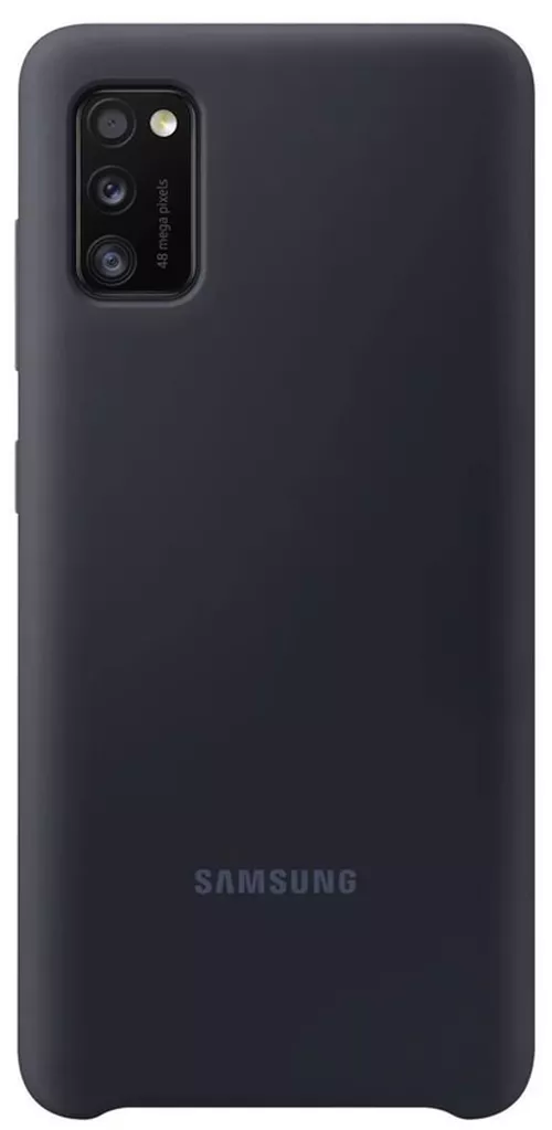 cumpără Husă pentru smartphone Samsung EF-PA415 Silicone Cover Black în Chișinău 