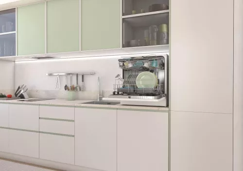 купить Посудомоечная машина компактная Candy CP 8F9FFW в Кишинёве 