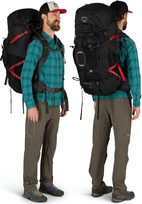 cumpără Rucsac turistic Osprey Aether Plus 70 Black S/M (10002896) în Chișinău 