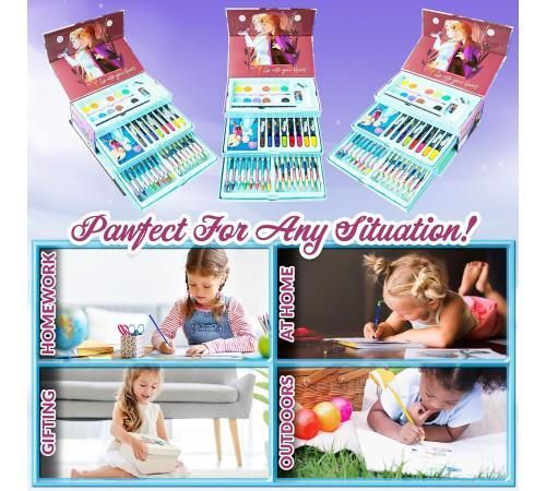 cumpără Set de creație miscellaneous Fzz-1113_2 Total Office Frozen, cutie colorat cu sertare în Chișinău 