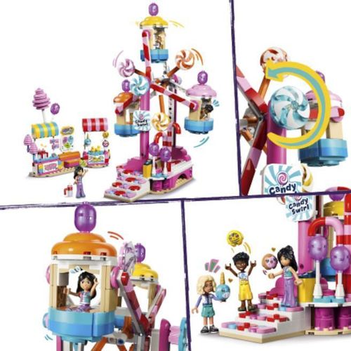 купить Конструктор Lego 42700 Friends. Roată Ferris cu dulciuri și brioșe в Кишинёве 
