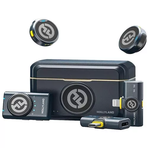 cumpără Microfon Hollyland Lark M2 Combo (Shine Charcoal) în Chișinău 