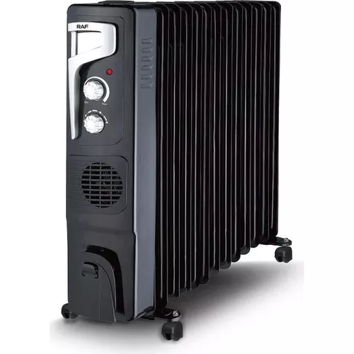 купить Обогреватель масляный Raf R.1329B, 2900W, Black в Кишинёве 