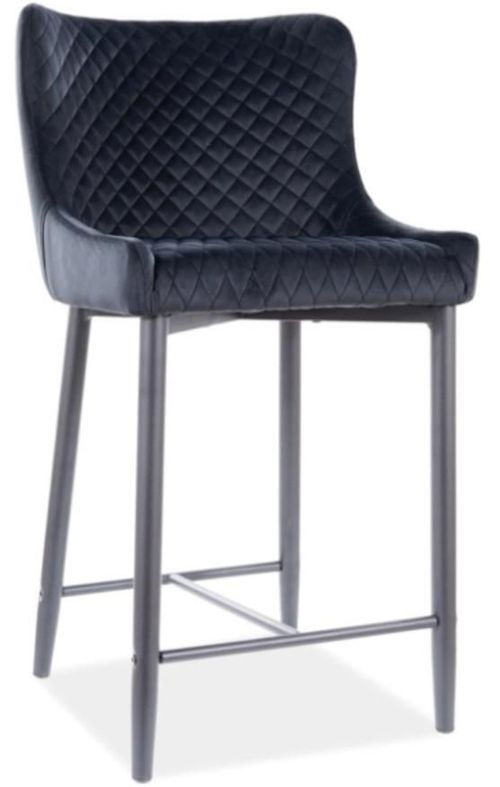cumpără Scaun de bar Signal Colin B H-2 velvet în Chișinău 