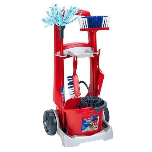 купить Игрушка Klein 6741 Set de joaca Carucior pentru curatenie cu accesorii Vileda, 48323 в Кишинёве 