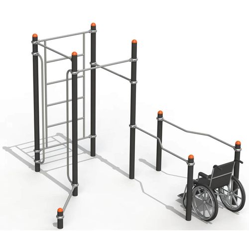 купить Уличный тренажер Copfer PTP523-11-X Спортивный комплекс для параворкаута в Кишинёве 