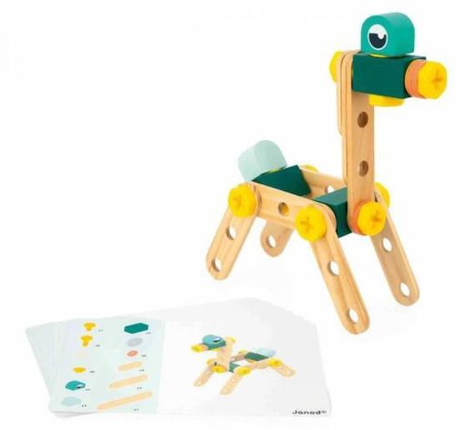 cumpără Set de construcție Janod J06454 Set de constructie Brico Kids, 100buc în Chișinău 