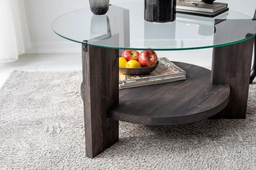 купить Журнальный столик Trendy Mondo, Antracit 75x40x75cm в Кишинёве 